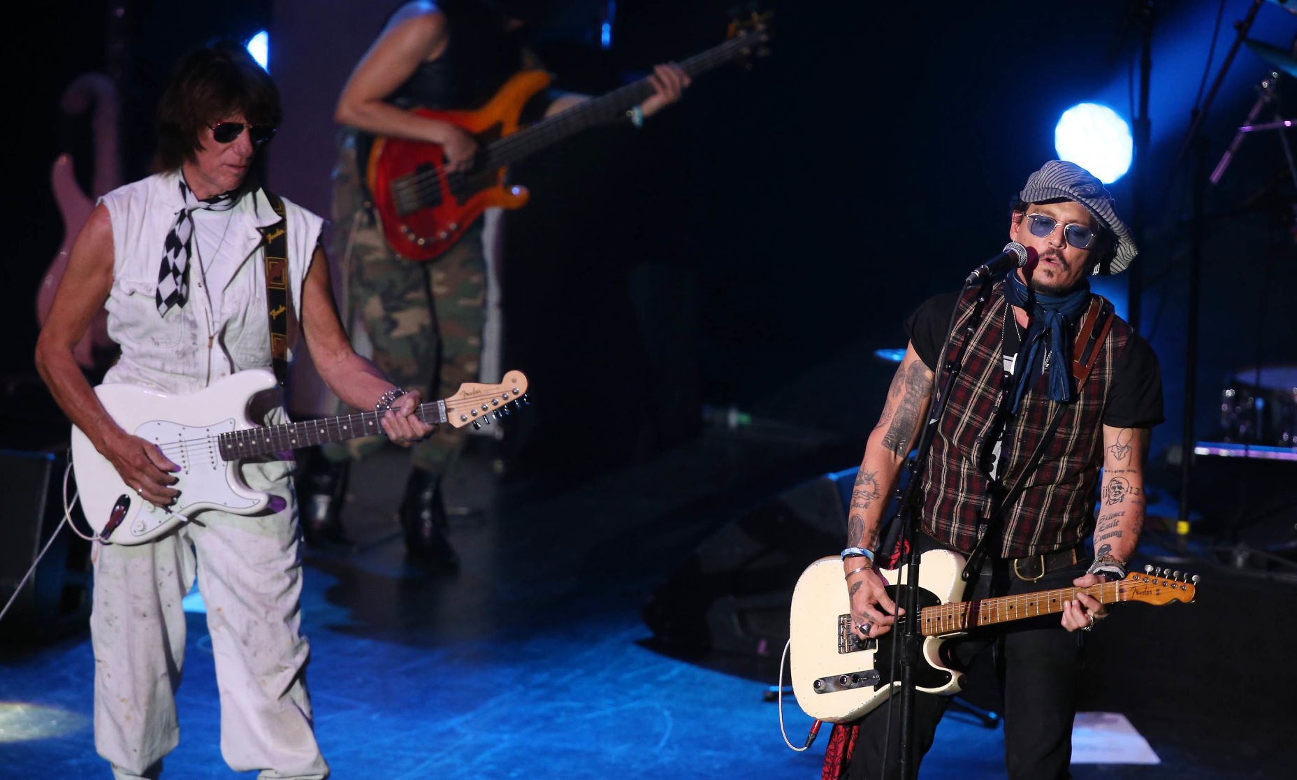 Jeff Beck and Johnny Depp